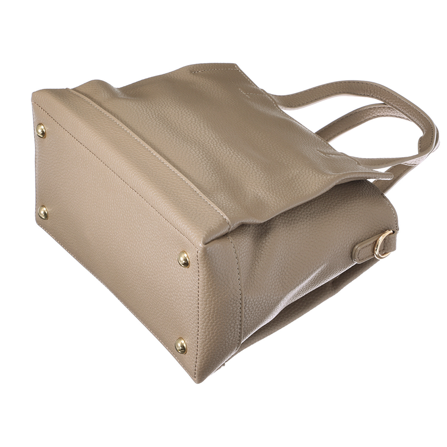 グッシオイタリー ベルトデザイン ２ウェイハンドバッグ