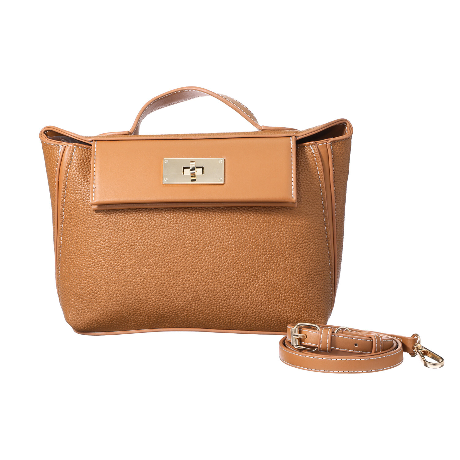 グッシオイタリー ターンロックデザイン ２ウェイミニバッグ