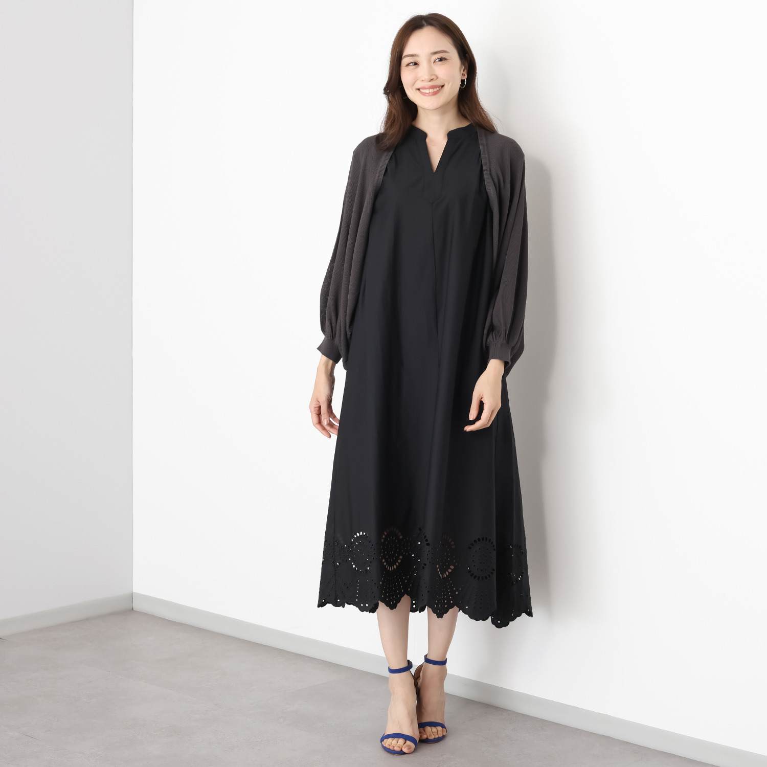 ヘ・エラ お楽しみ袋 セットでうれしい！ カットワークワンピース＆ カラーはお任せ ボレロ