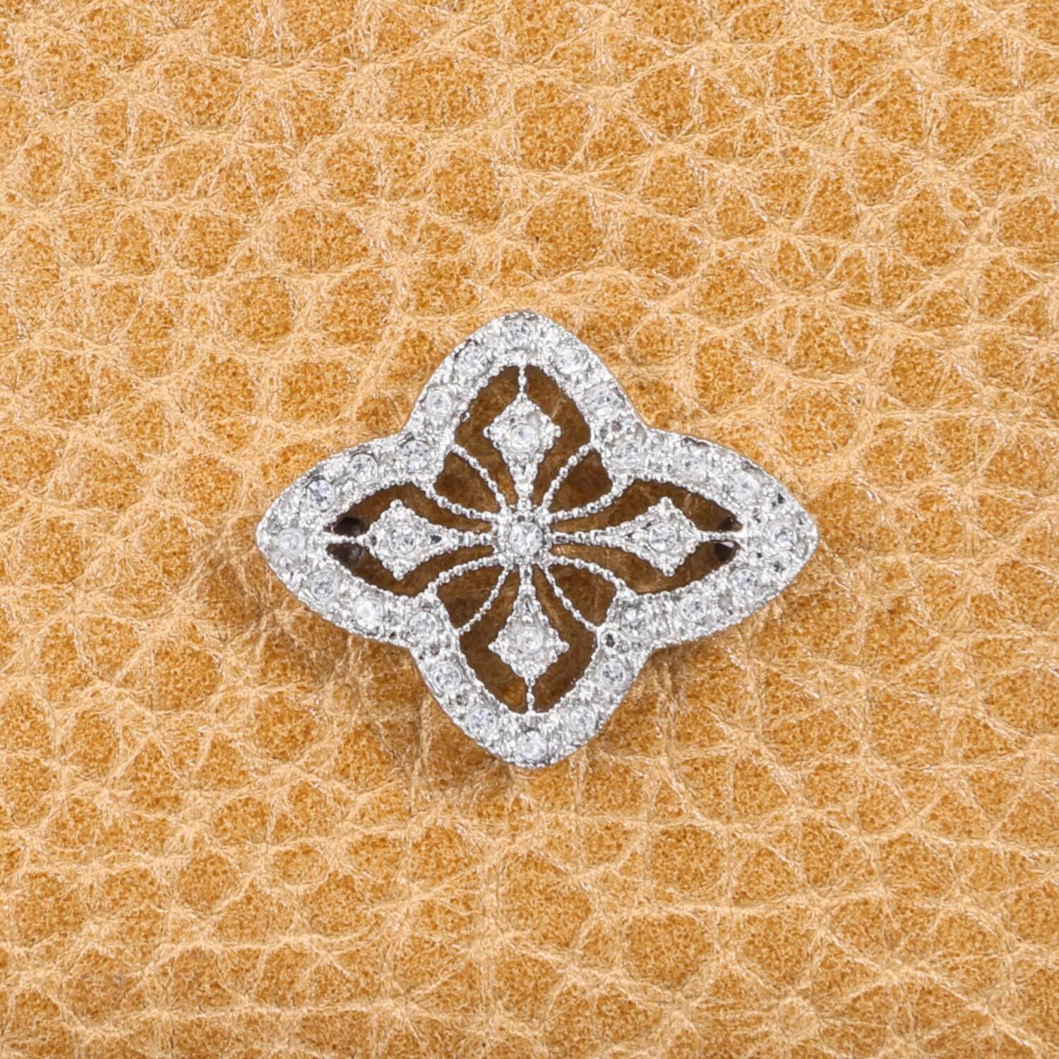 エーディーエムジェイ イタリアンレザー アールデコモティーフ マルチ口金ケース