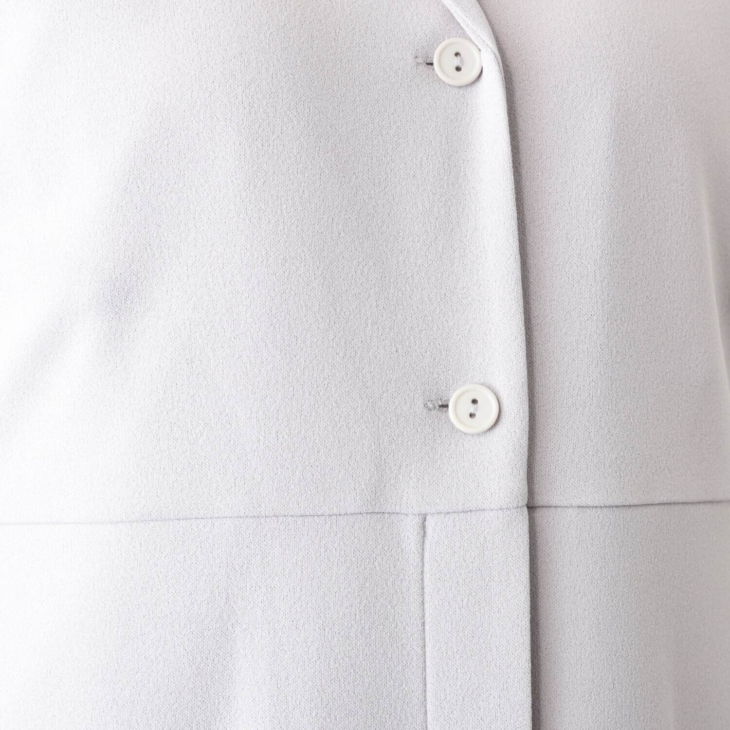 イシカワラボ★ヒトミ バックサテンジョーゼット ロングジレにもなる ジャンパースカート