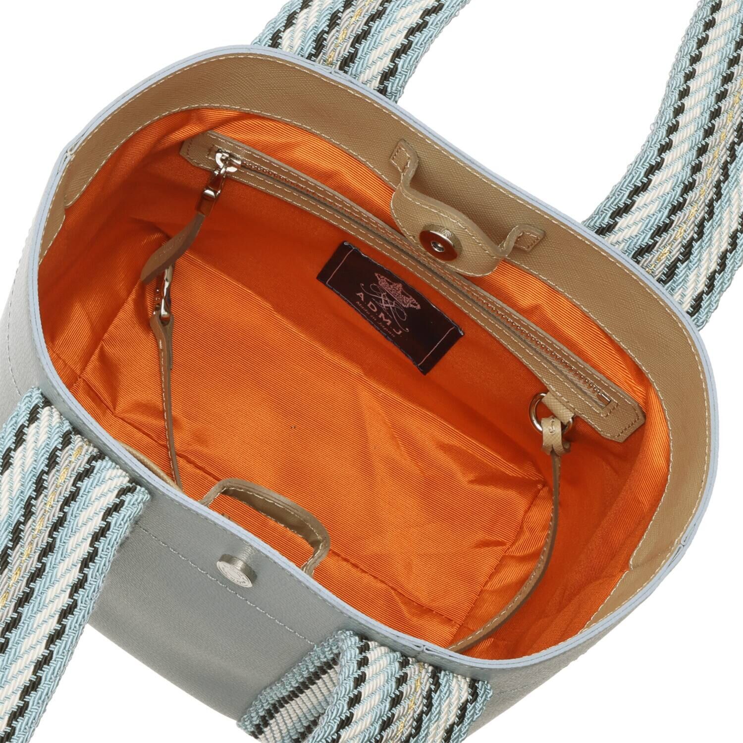 エーディーエムジェイ はっ水 イタリアンレザー デイリートートバッグ ＜Ｓ＞