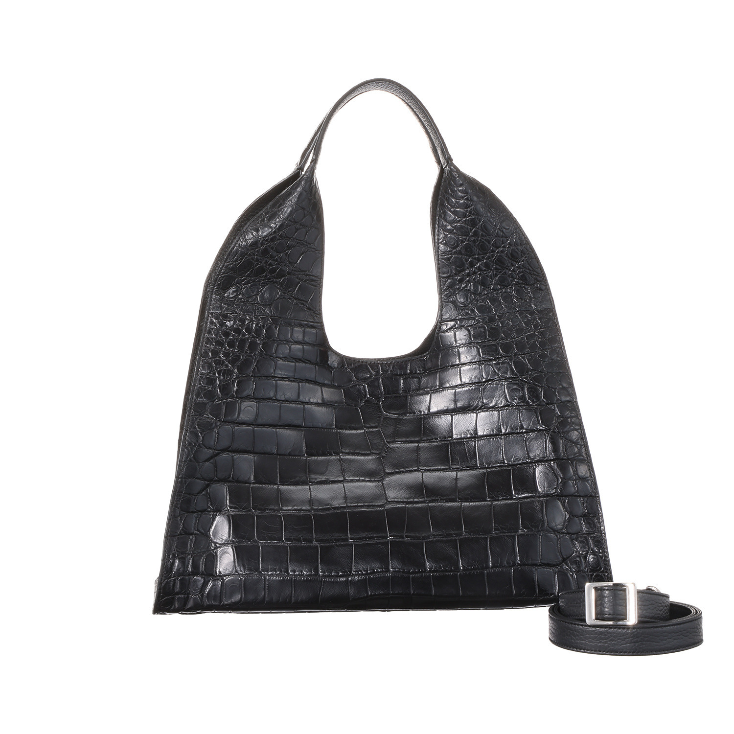 アルムコ ソフトマットクロコダイル ２ウェイバッグ