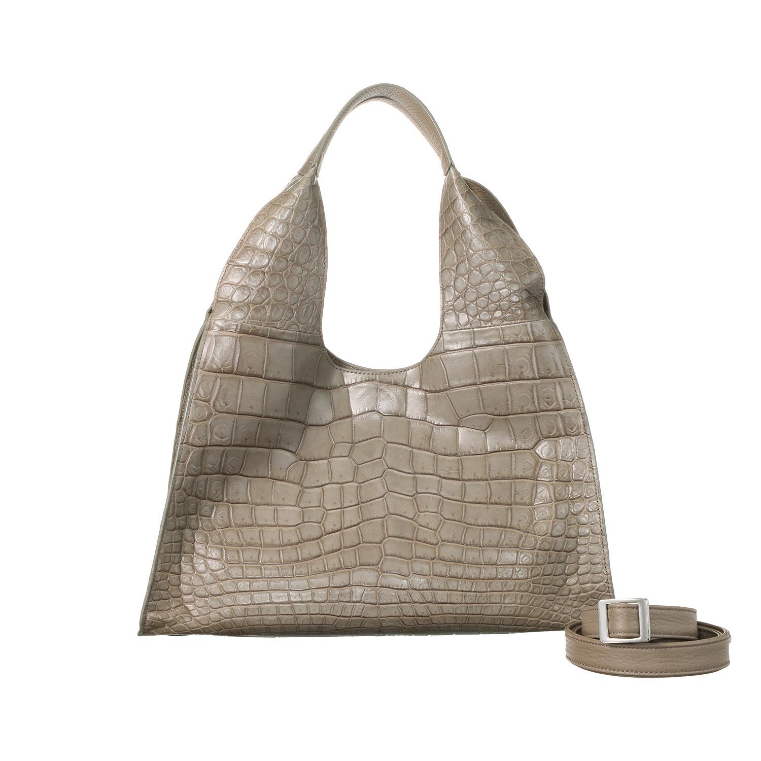 アルムコ ソフトマットクロコダイル ２ウェイバッグ