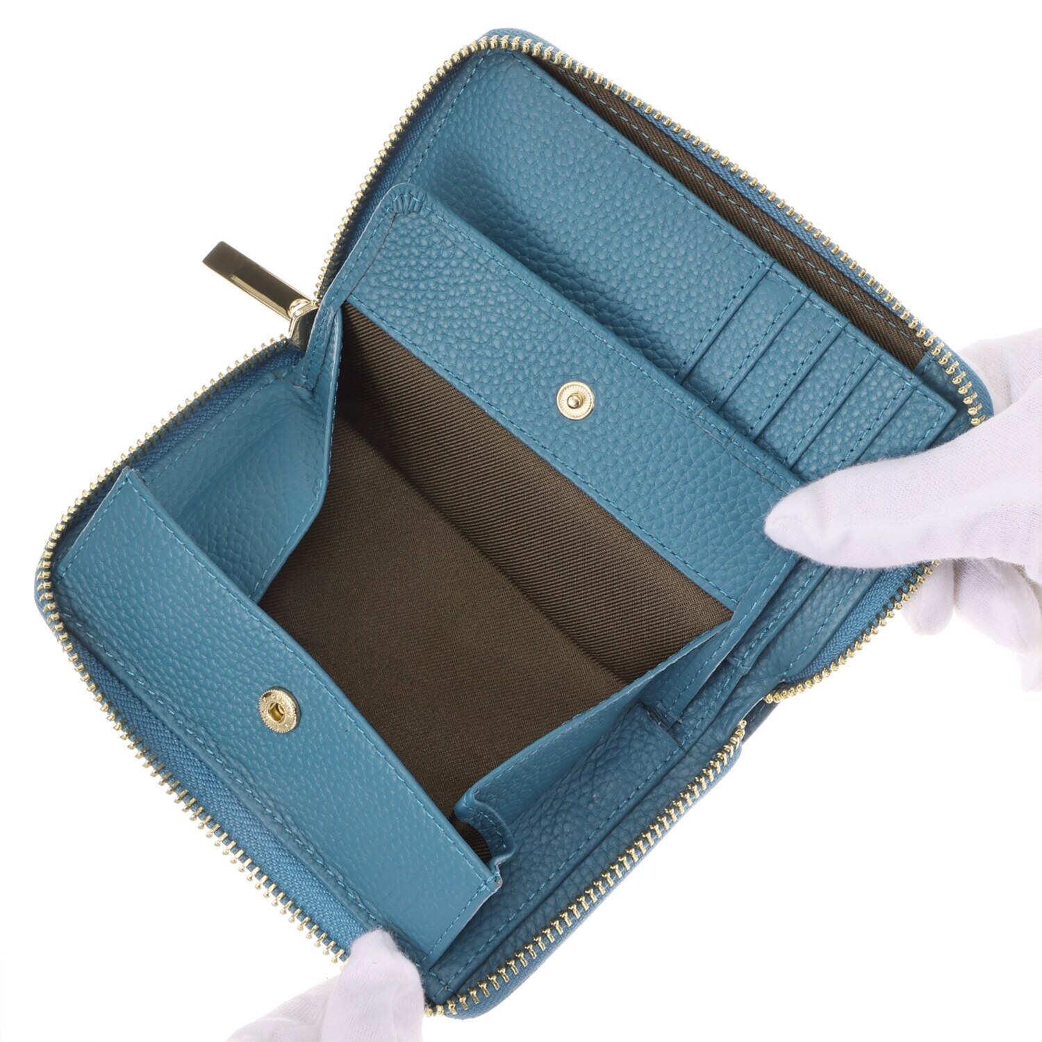 アルムコ マットクロコダイル ハンディウォレット