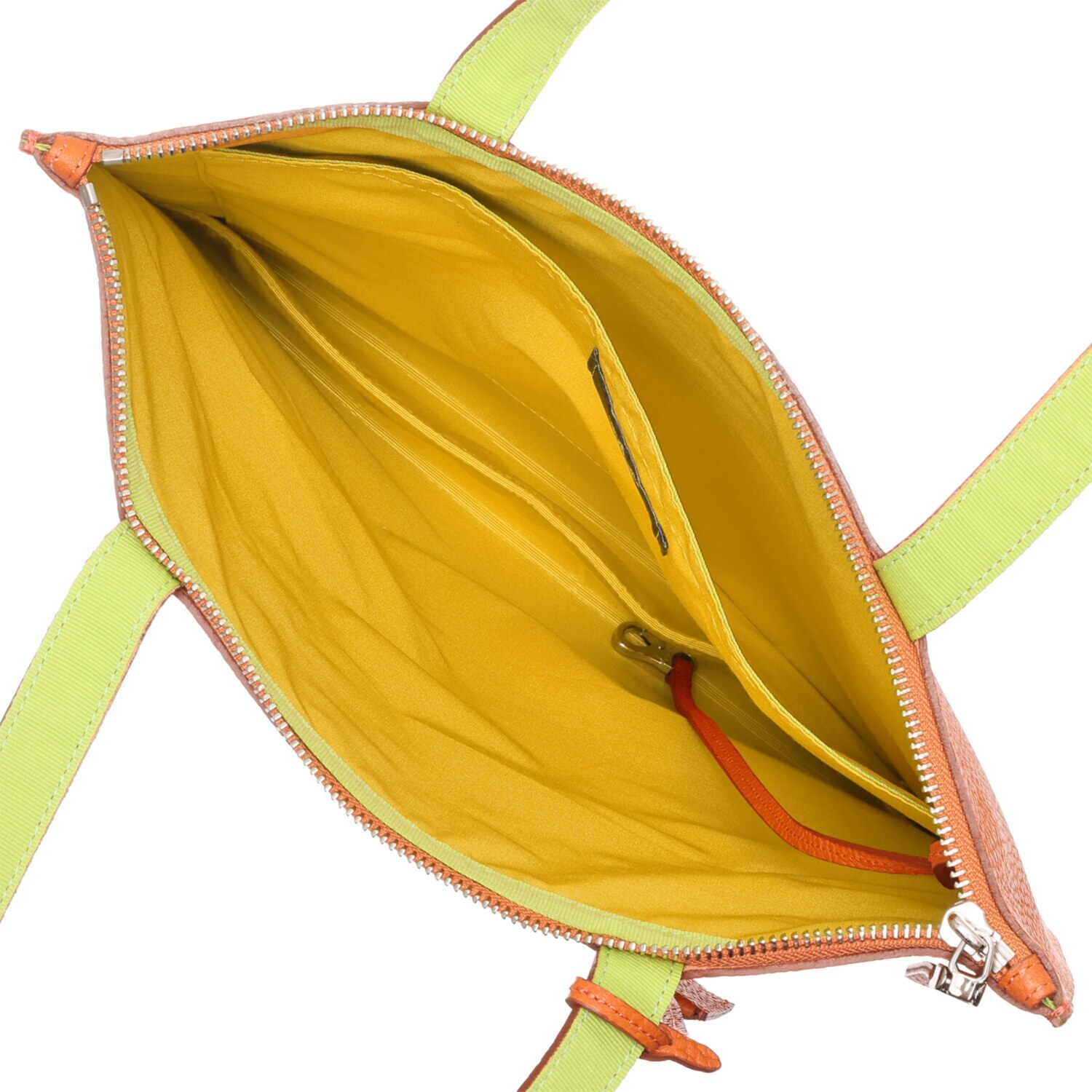 エーディーエムジェイ 牛革シュリンク型押し スリムショルダー トートバッグ＜Ｍ＞ 