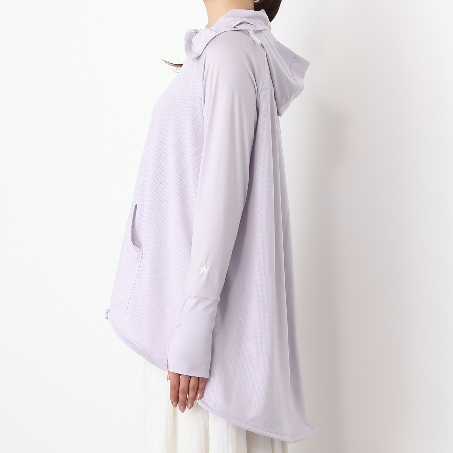 ２０２６年新作見参！ ＵＶカット加工 肌の露出を抑え 冷感生地にもこだわった 忍者パーカーリュクス 極クール