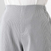 アトリエール 接触冷感・ＵＶカット ストライプストレッチ ワイドストレートパンツ
