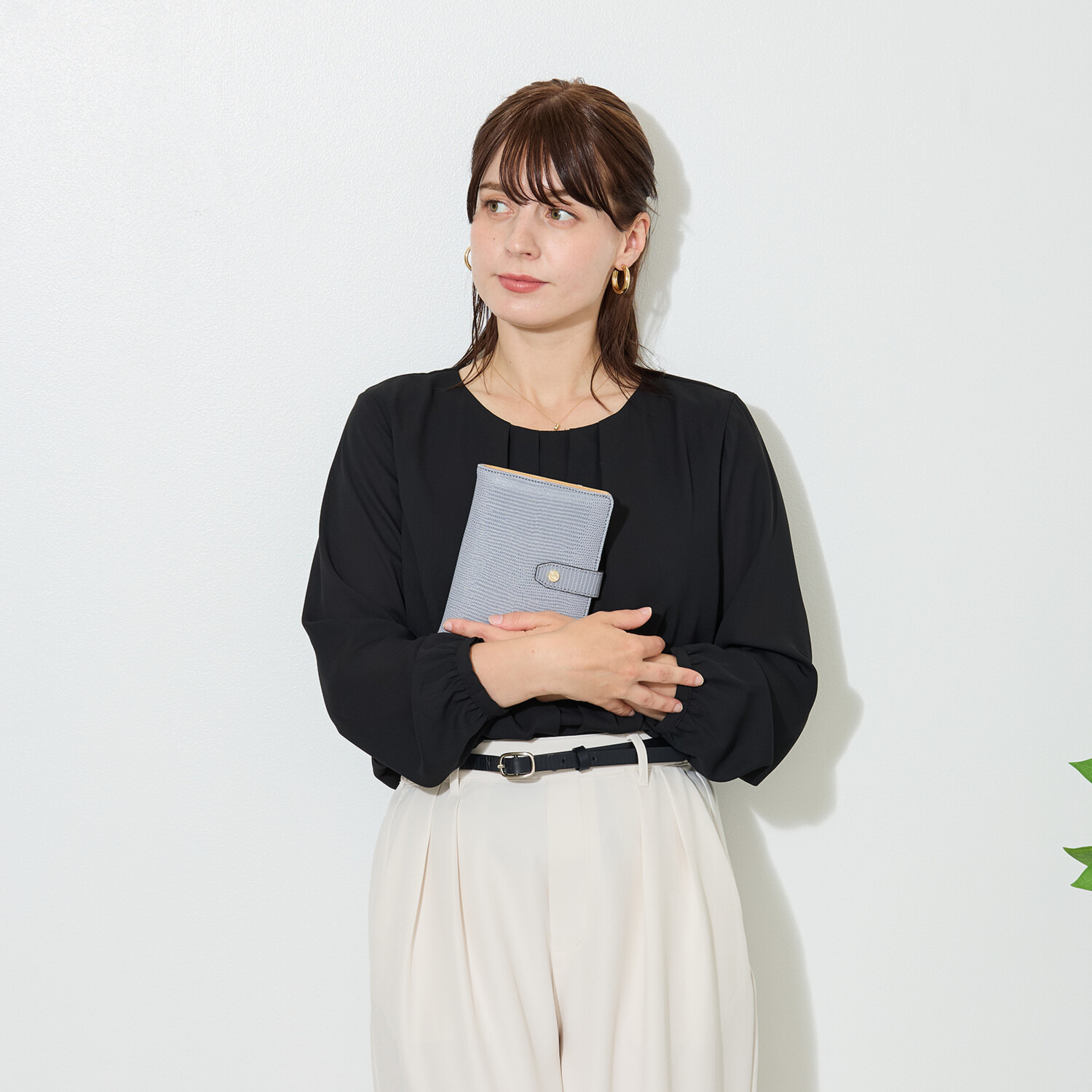 モーダプリンチペ はっ水 リザード型押しレザー お薬手帳ケース