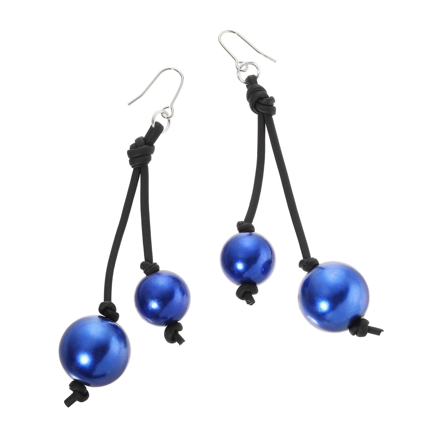 ジアンフィロンドン ガラスパール ピアス