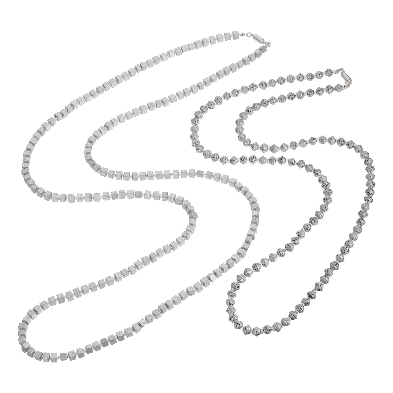 ジアンフィロンドン パシュミナ ロングネックレス ２本セット