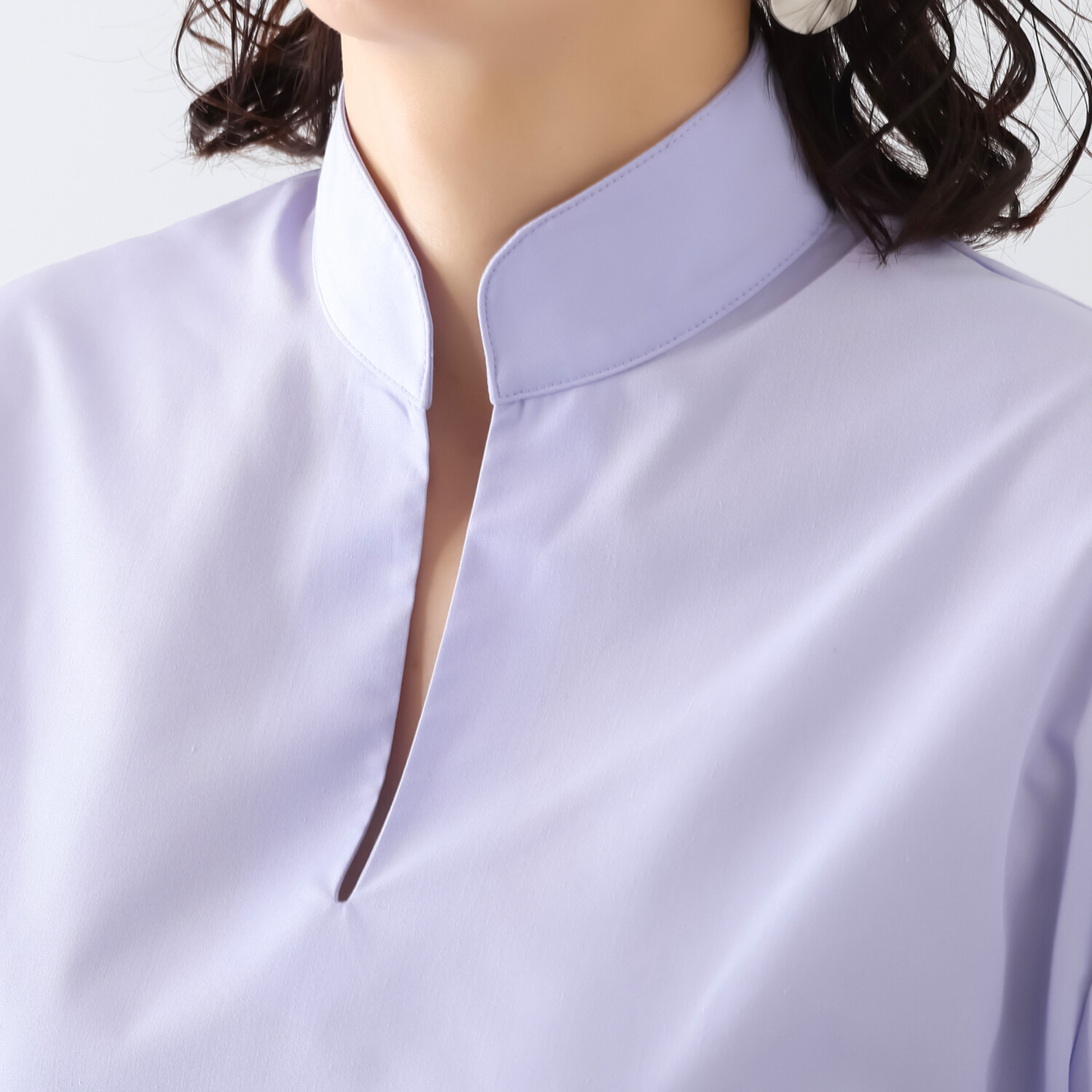 ワンピース セレクト　バイ　カワル ぽわん袖が着映えする！ シワになりにくい チュニックワンピース