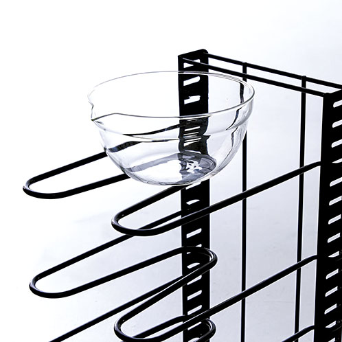 高さ調節できる シンク下収納ラック＆ ３ＷＡＹ フライパンスタンドセット