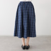 紺屋イチガントウキョウ ライン入り ギャザースカート