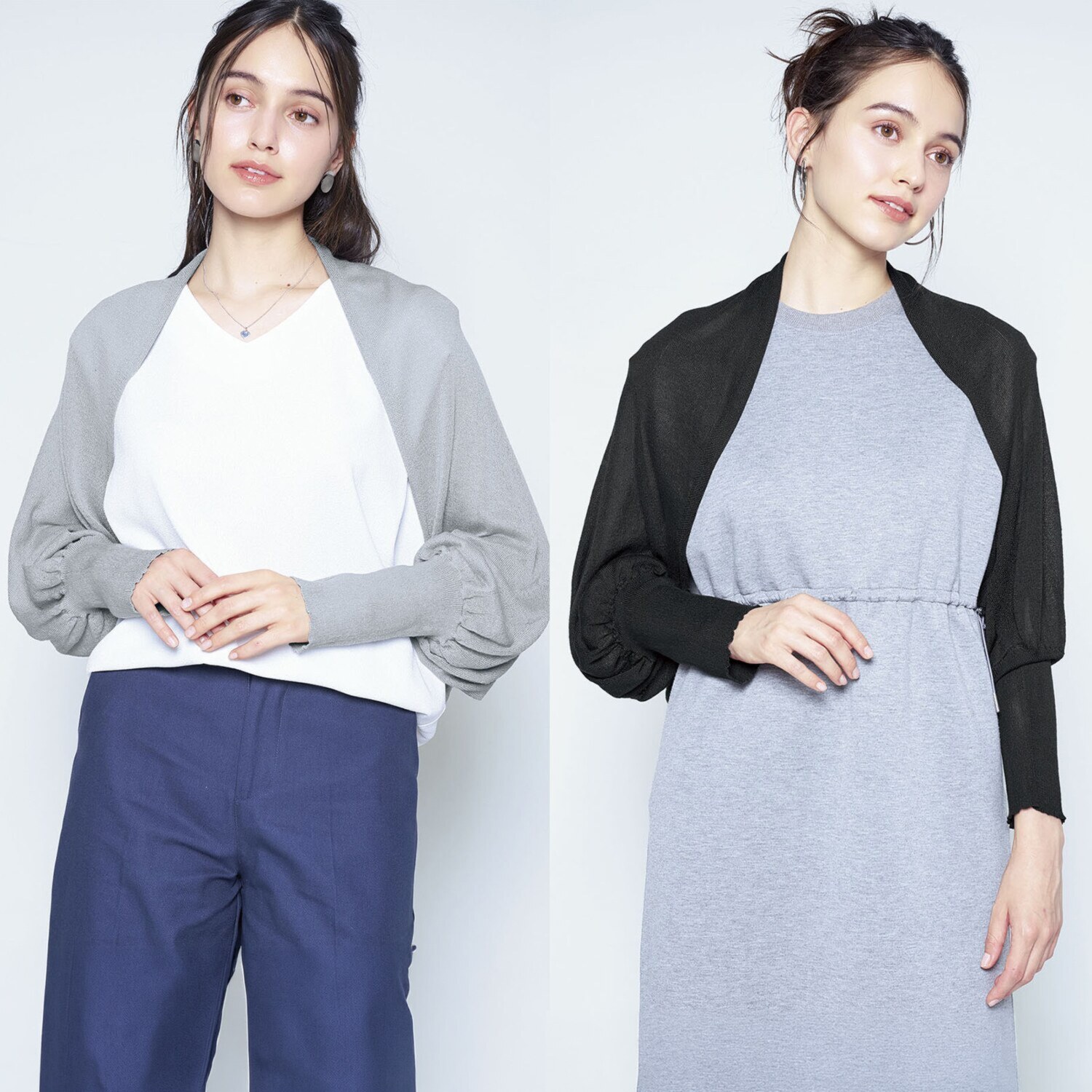 サンブロックラボ ビューティー ＵＶボレロカーデ ２色セット