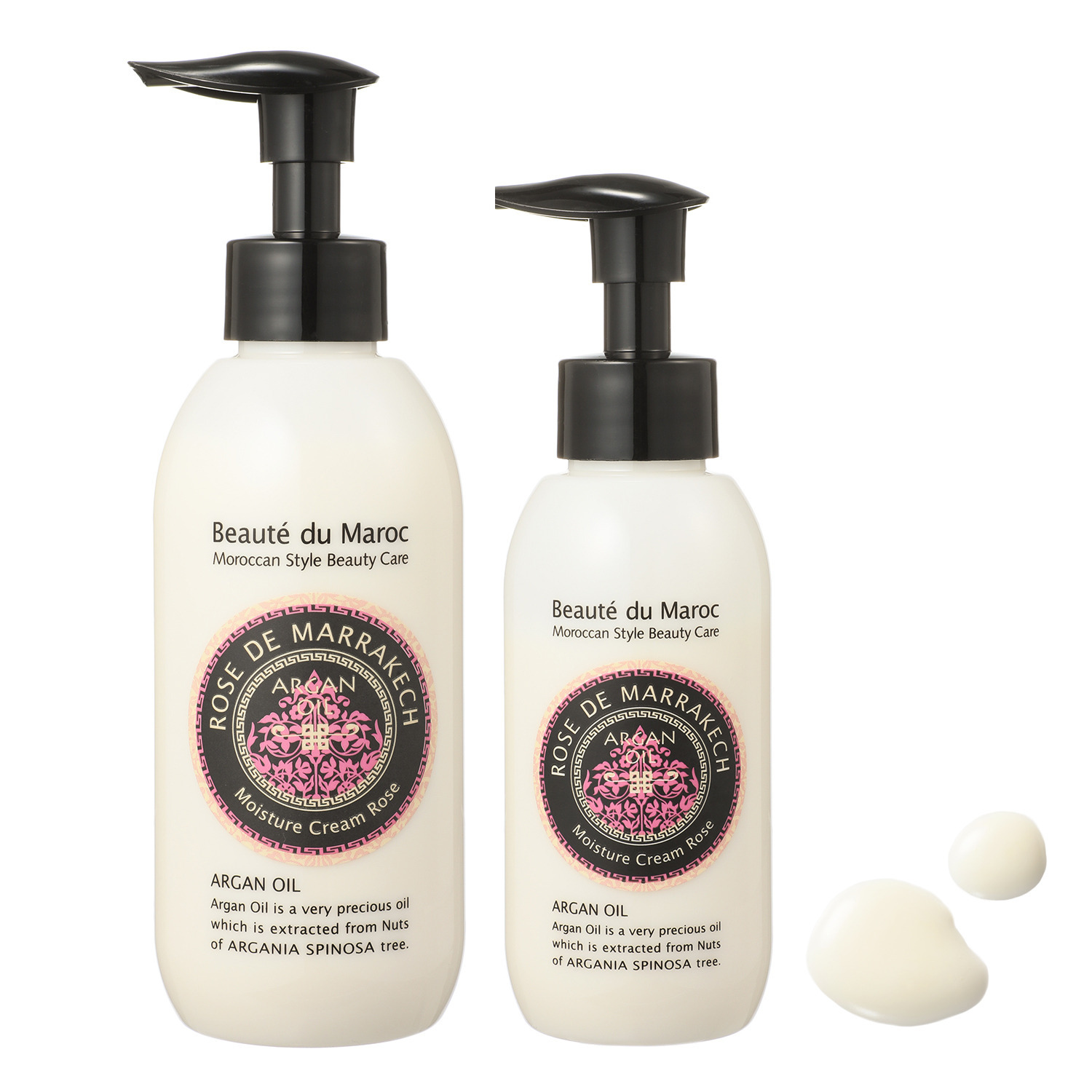 ローズ・ド・マラケシュ アルガンオイルと バラ水で作った 美容クリーム モイスチャークリーム ローズ ３本分スペシャルセット