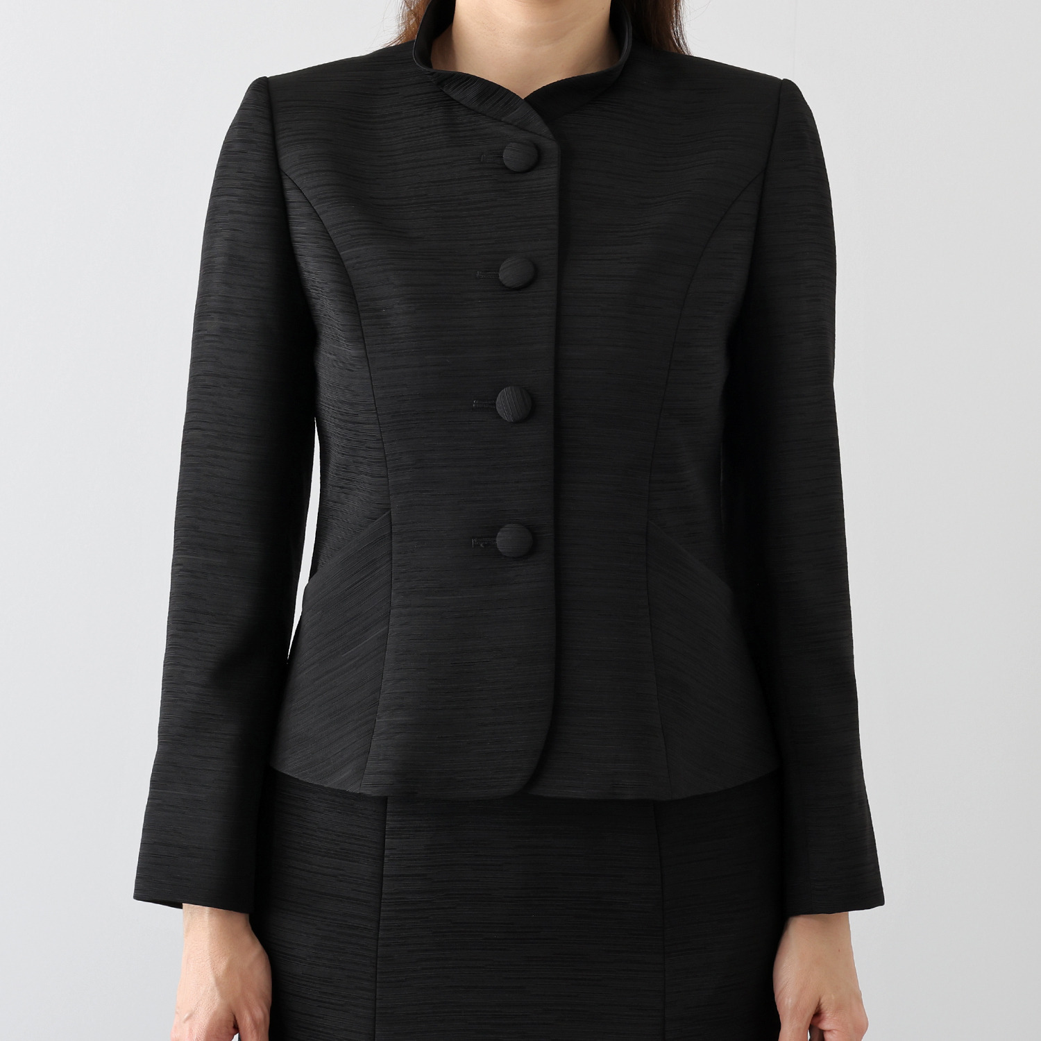 ニュイ ブラックフォーマル 米澤織スーツ