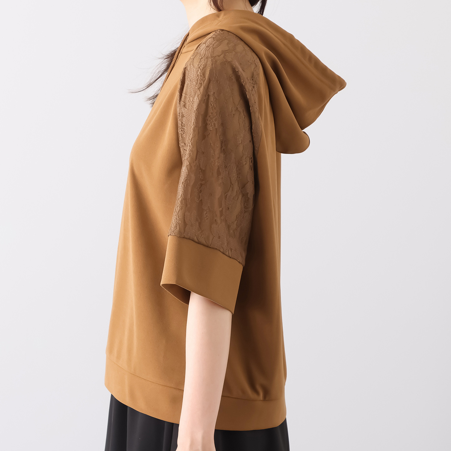 ラブソル レーススリーブ サマーフーディー