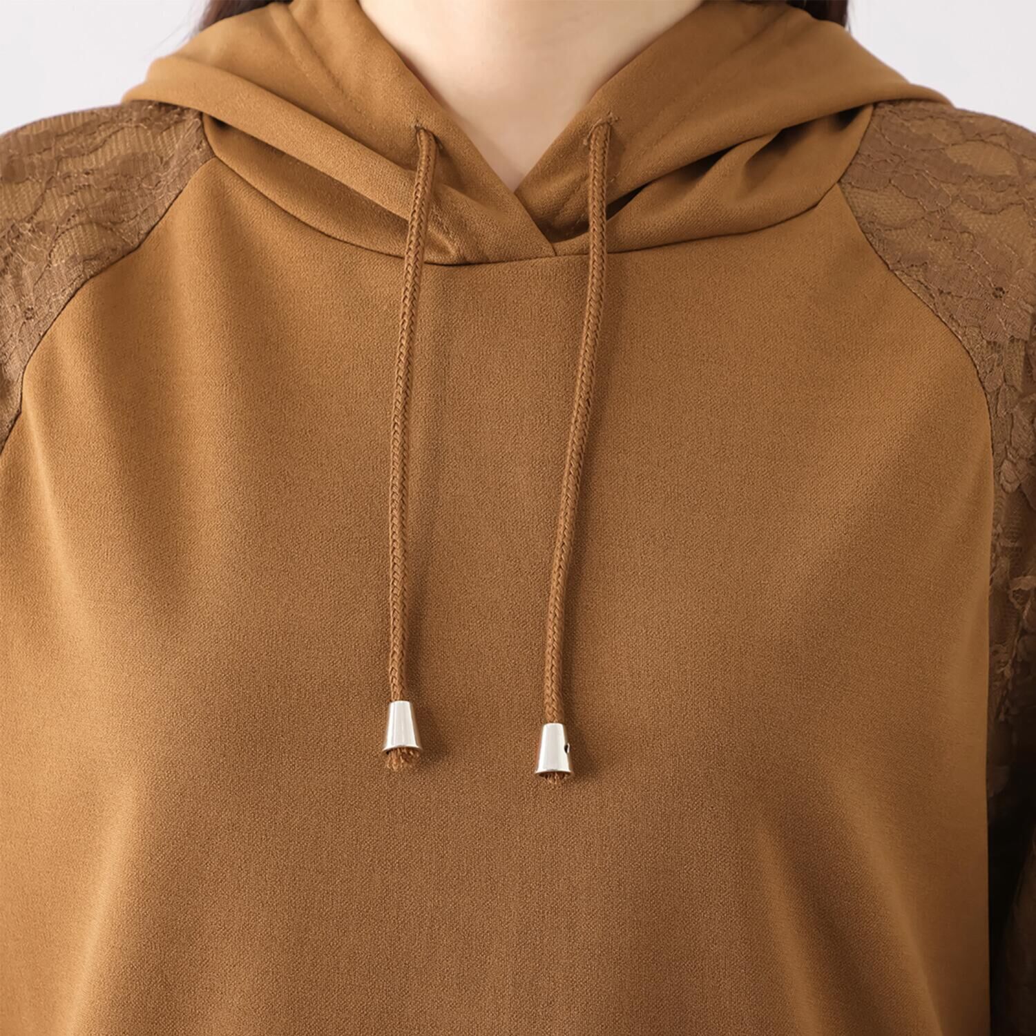 ラブソル レーススリーブ サマーフーディー