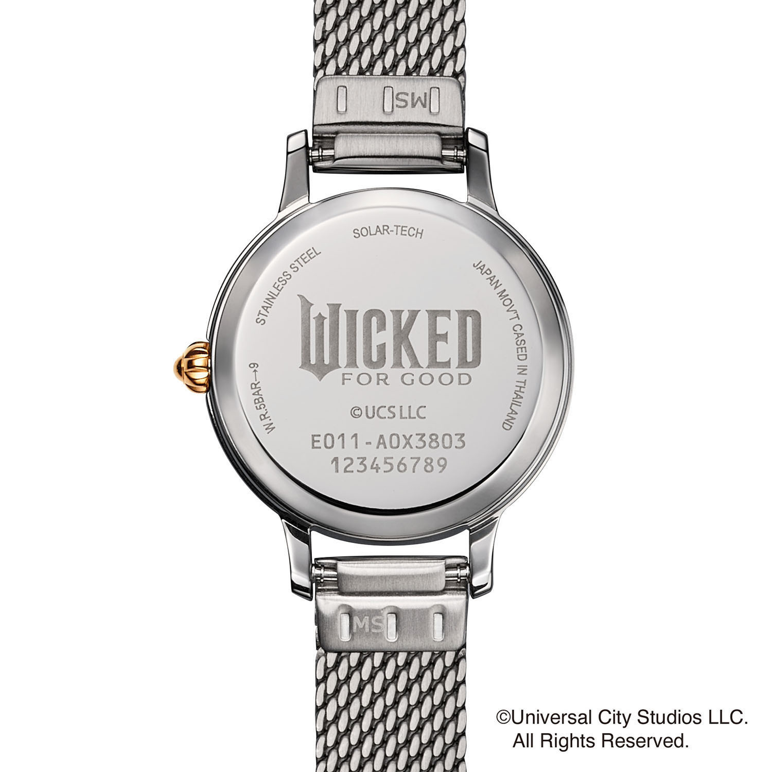 ウィッカ ラウンドフェイス ソーラーテックウォッチ 映画 『ウィキッド永遠の約束』 スペシャルモデル
