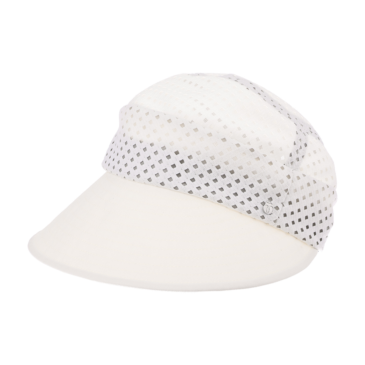 ベル・モード 日本製 美しいシルエットに こだわった スクエアレース使いの 涼やかキャスケット