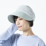 ベル・モード 日本製 美しいシルエットに こだわった スクエアレース使いの 涼やかキャスケット