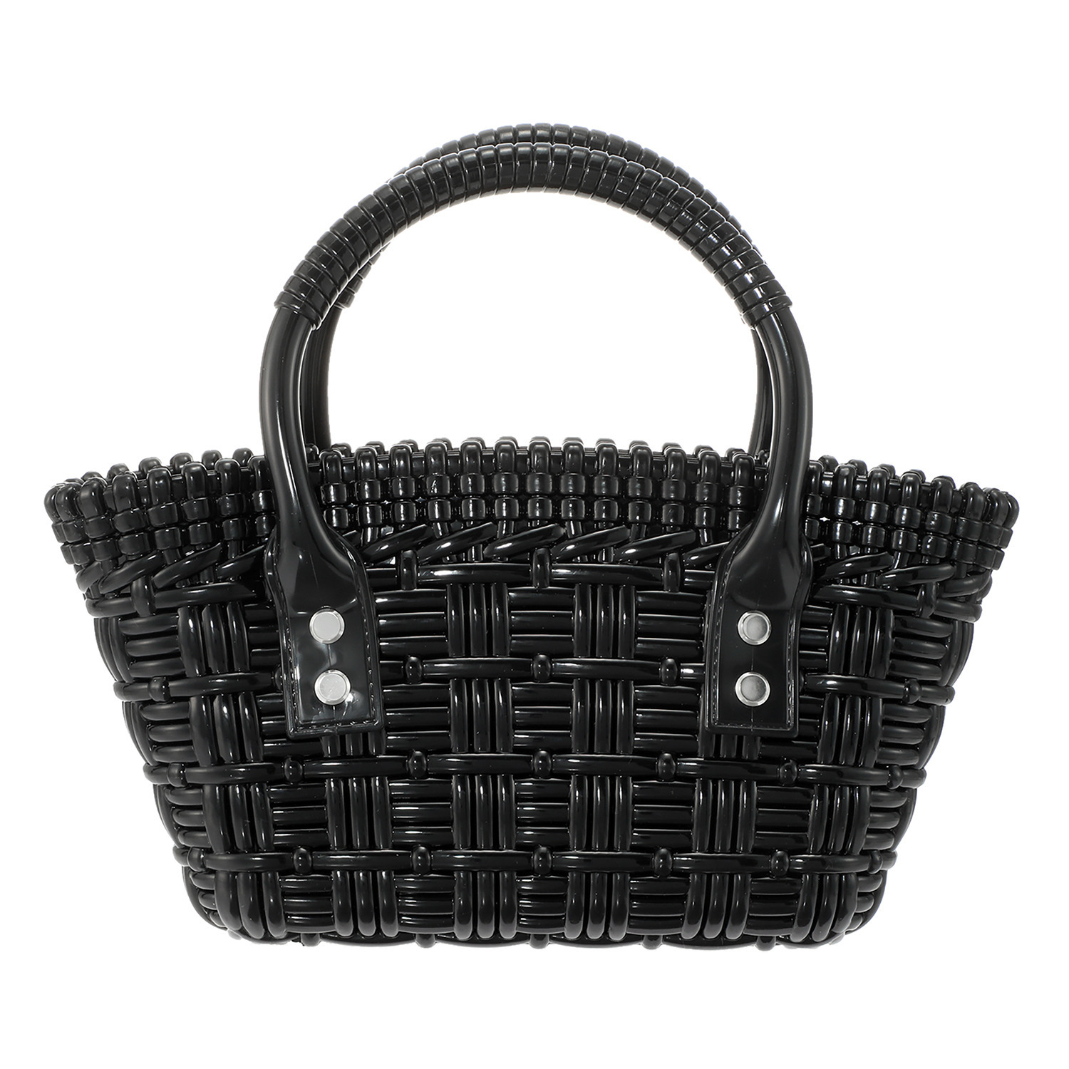 メイドバイスターズ 丸洗いできる バスケット風バッグ