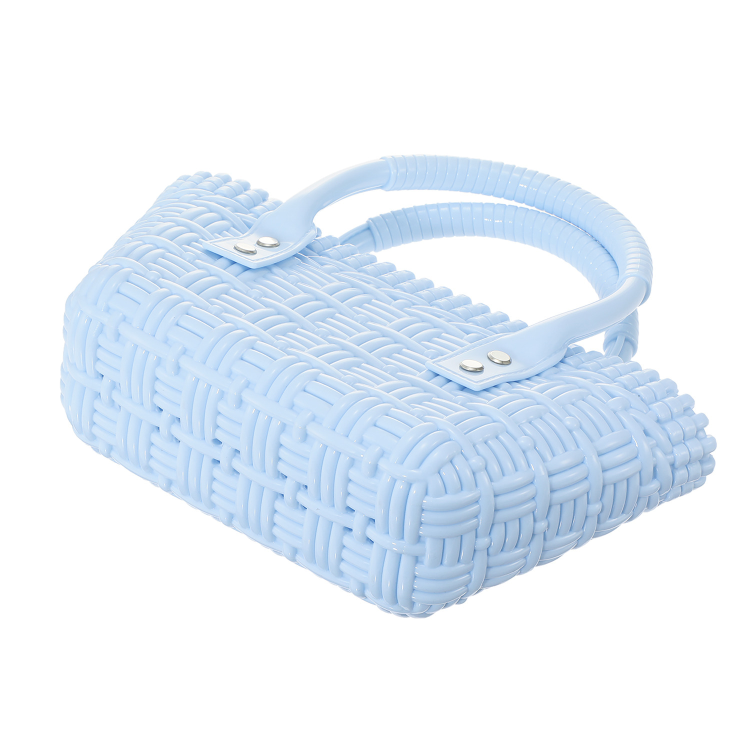 メイドバイスターズ 丸洗いできる バスケット風バッグ