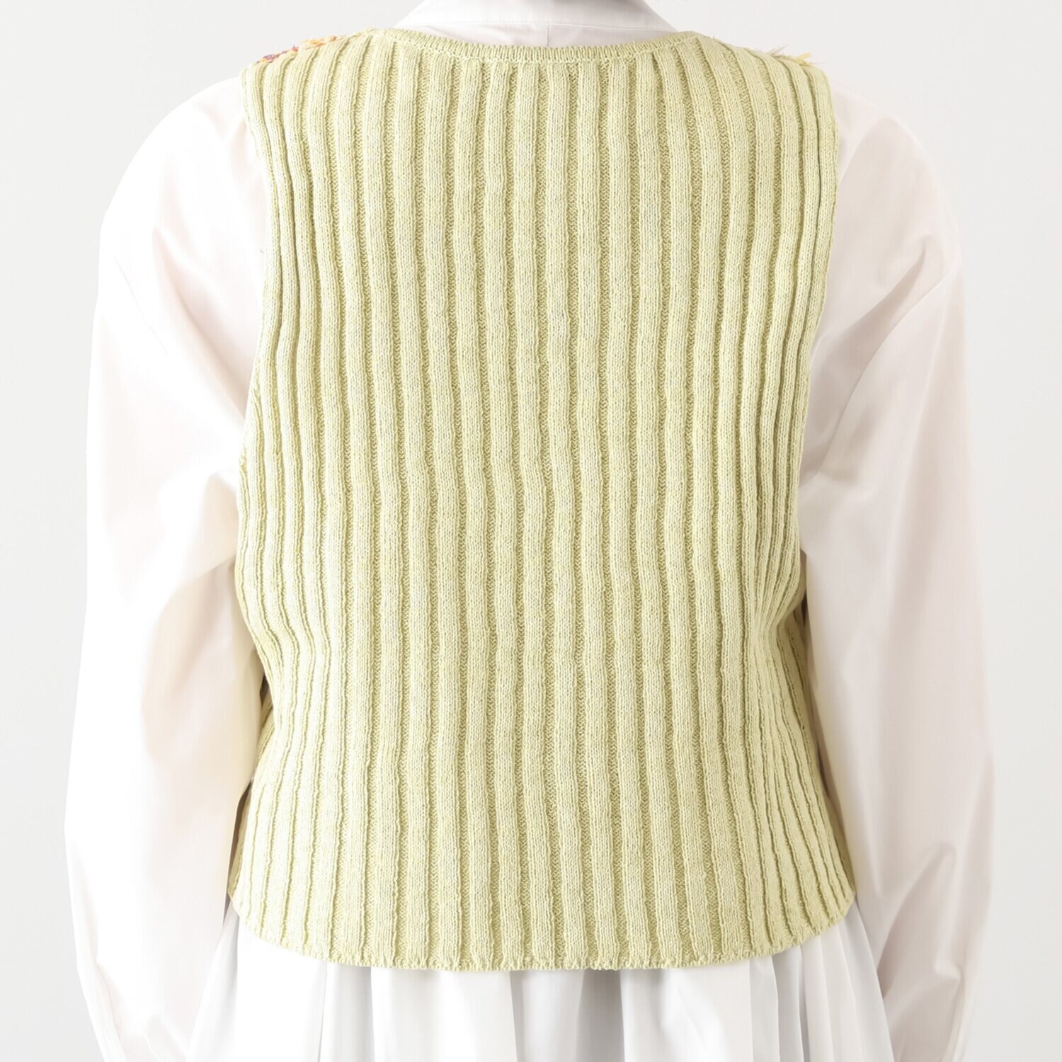 エム　アンド　キョウコ 刺しゅうベスト