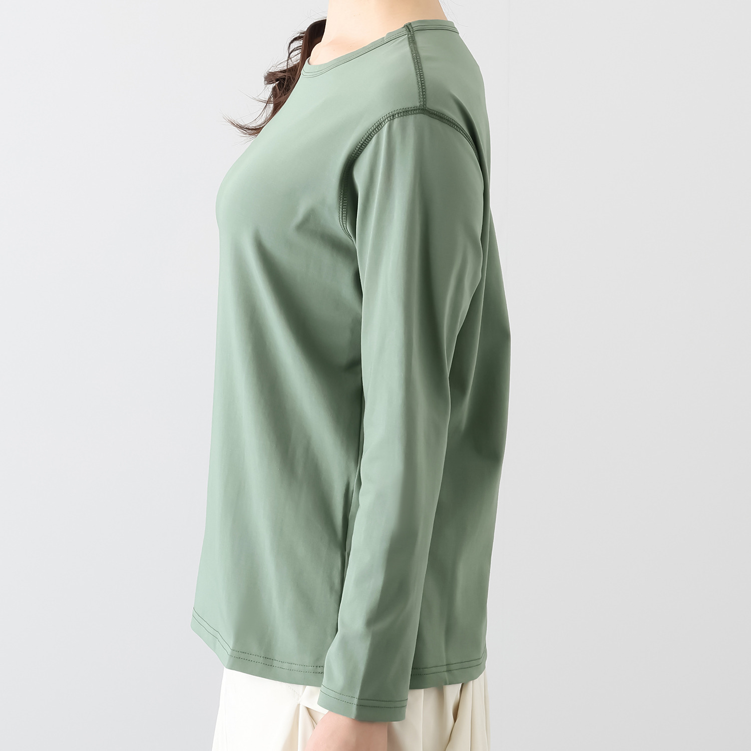 メゾンマザーマテリアル イタリアアルビニ社企画糸 ベア天竺プルオーバー