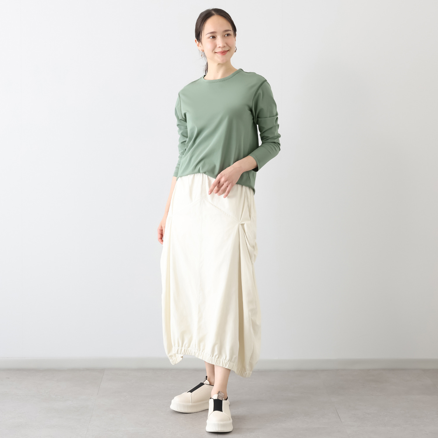 メゾンマザーマテリアル イタリアアルビニ社企画糸 ベア天竺プルオーバー