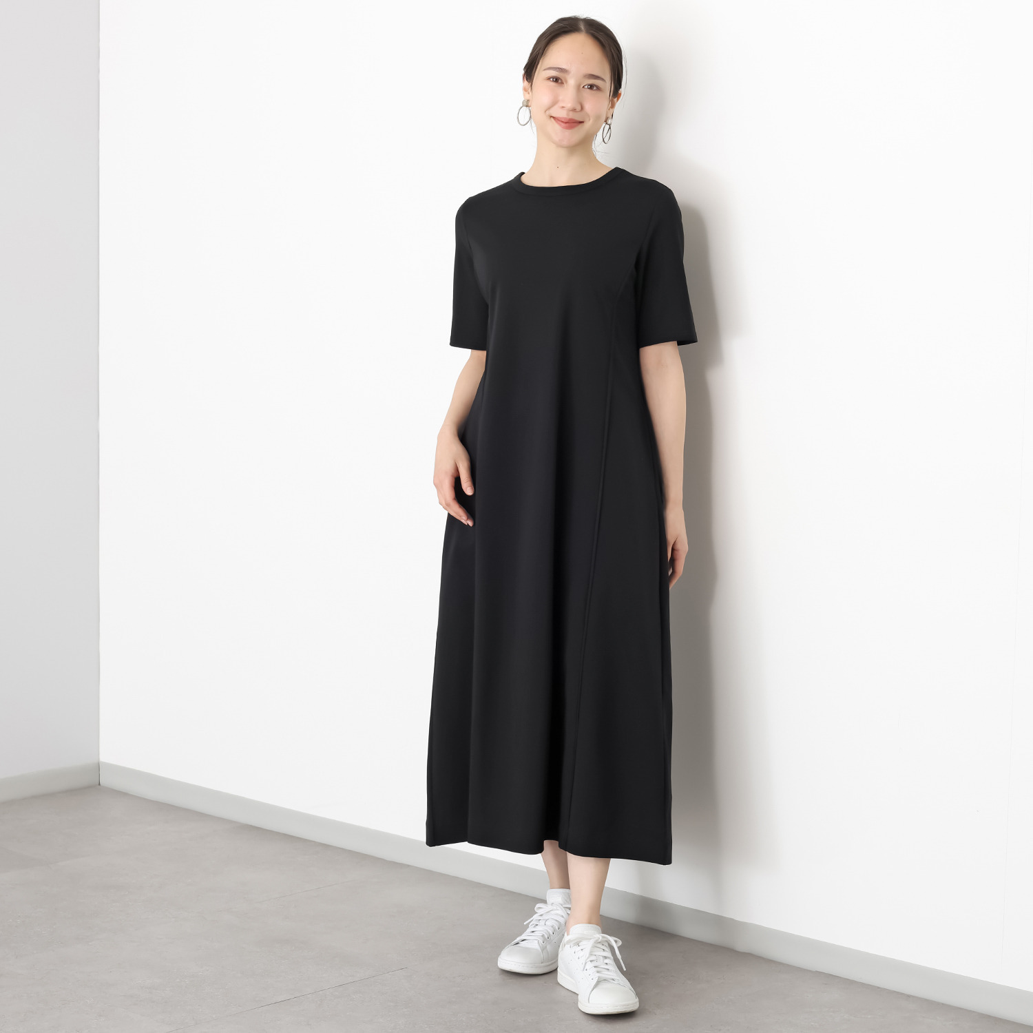 メゾンマザーマテリアル イタリアアルビニ社企画糸 ポンチワンピース