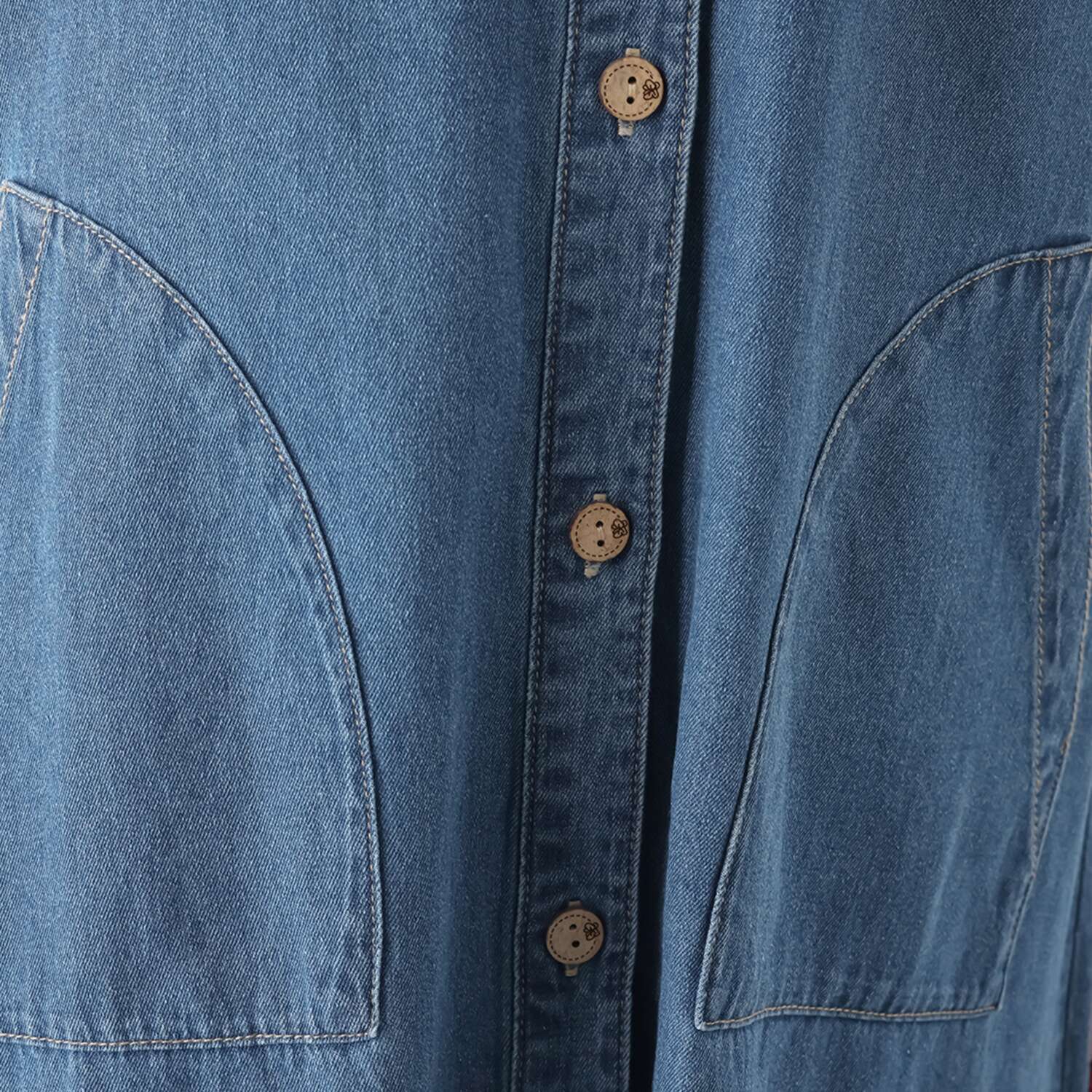 ダジュール デニム ロングジレ