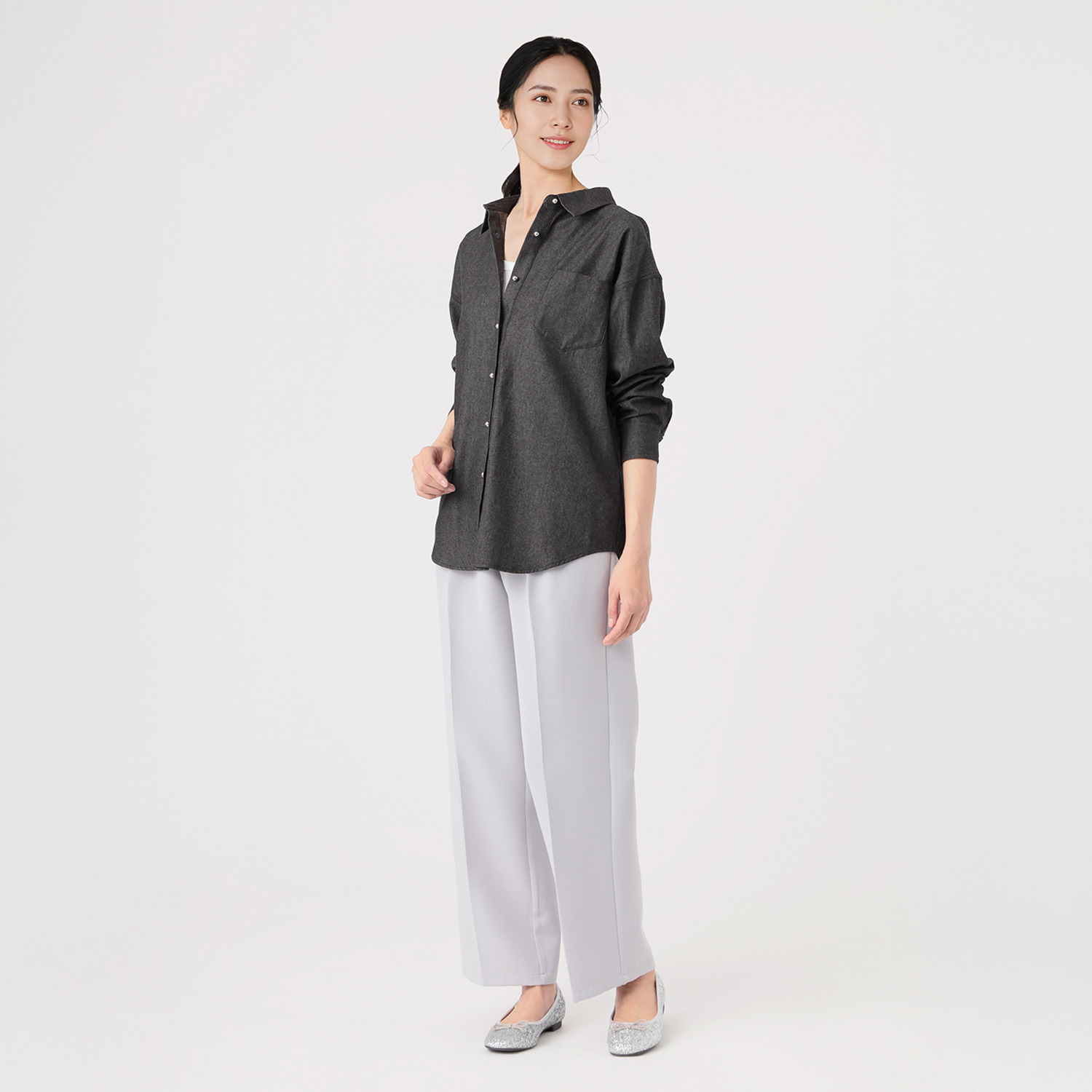 エピデミーク ライトオンス デニムシャツ