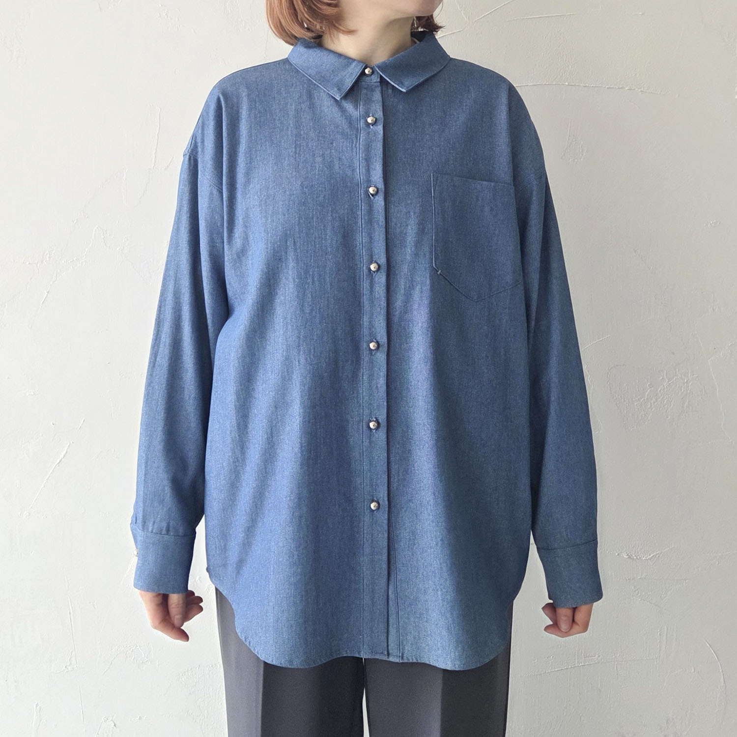 エピデミーク ライトオンス デニムシャツ