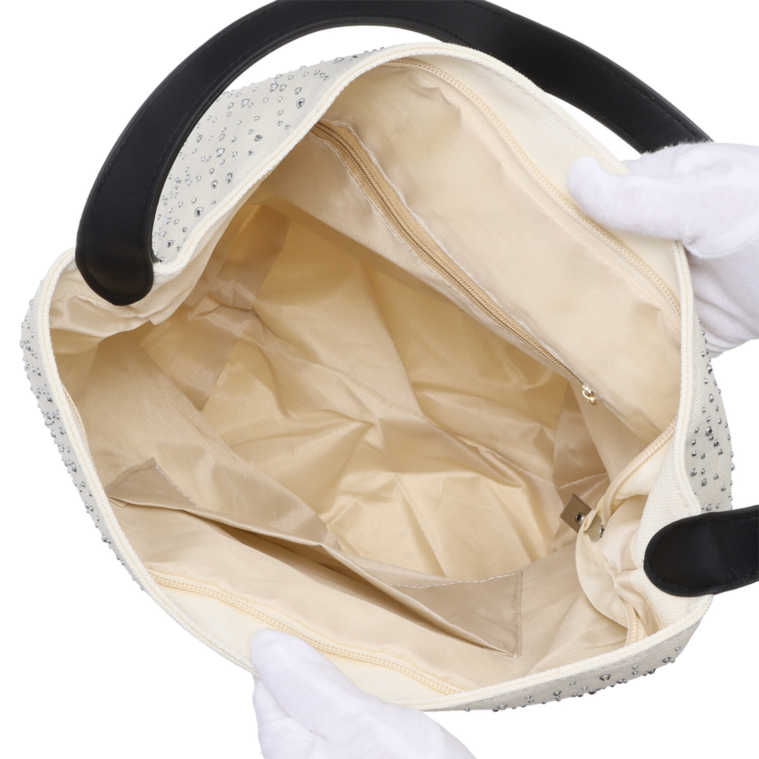 ユキコ　ハナイ キラキラエレガント モノトーンバッグ