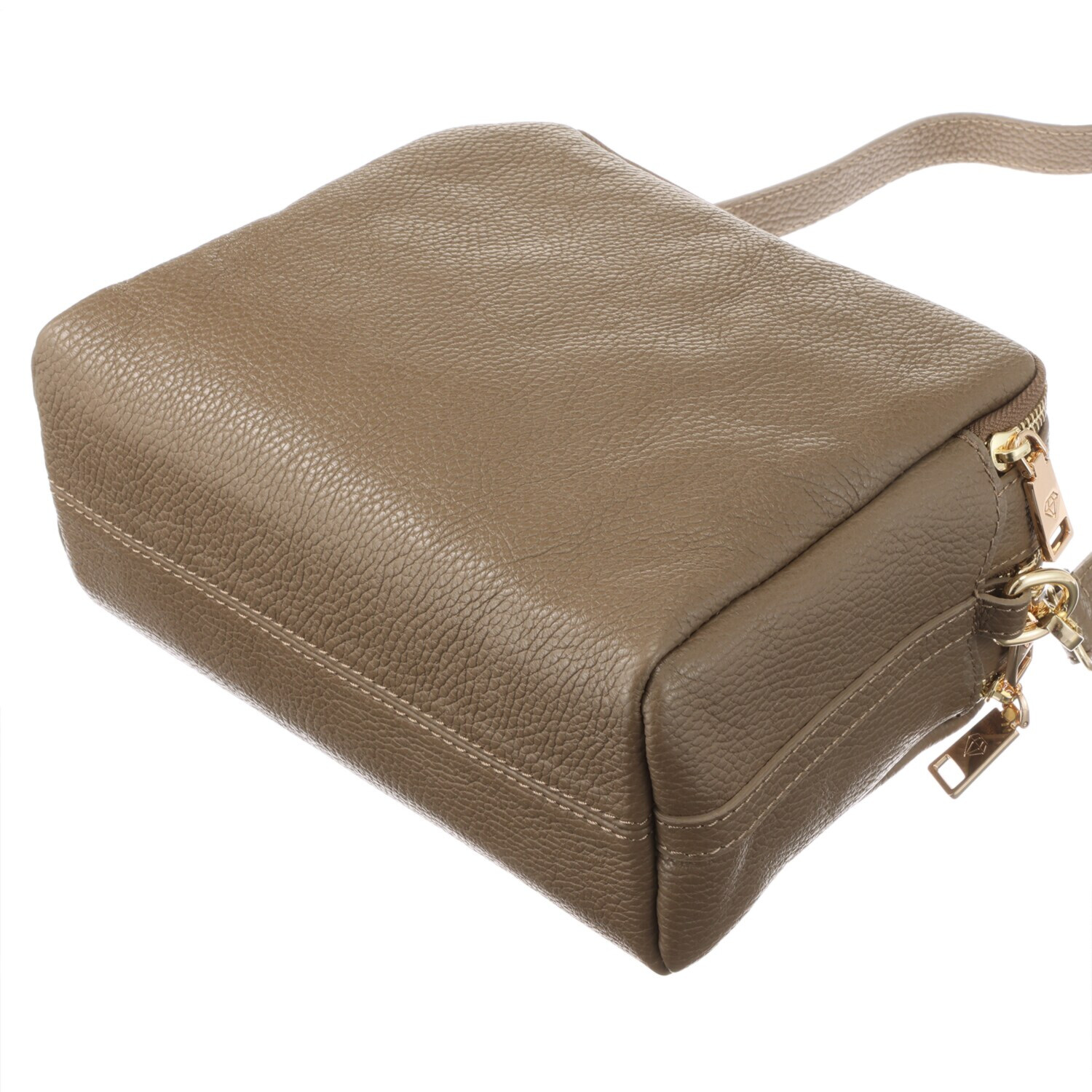 カレイドス ＜イタリア製＞ シボカーフレザー ショルダーバッグ