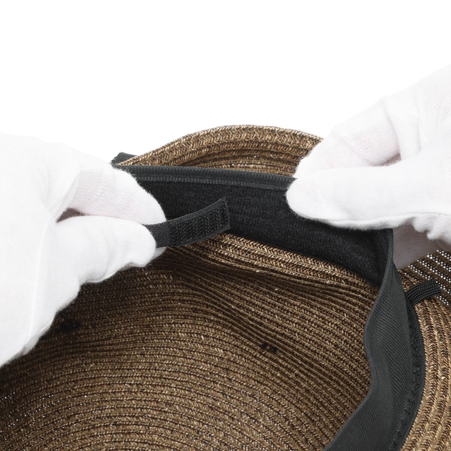 アウレリア 日本製 ＵＶカット ブレードリボン ブリムダウンハット