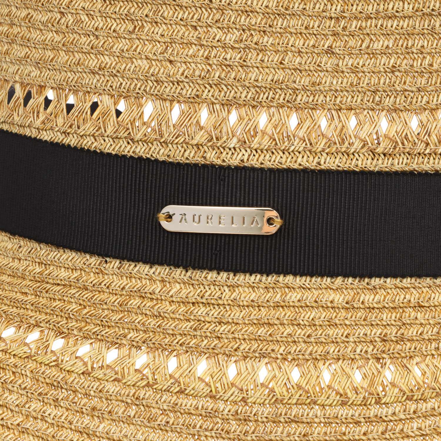 アウレリア 日本製 ＵＶカット ブレード切替 リングハット