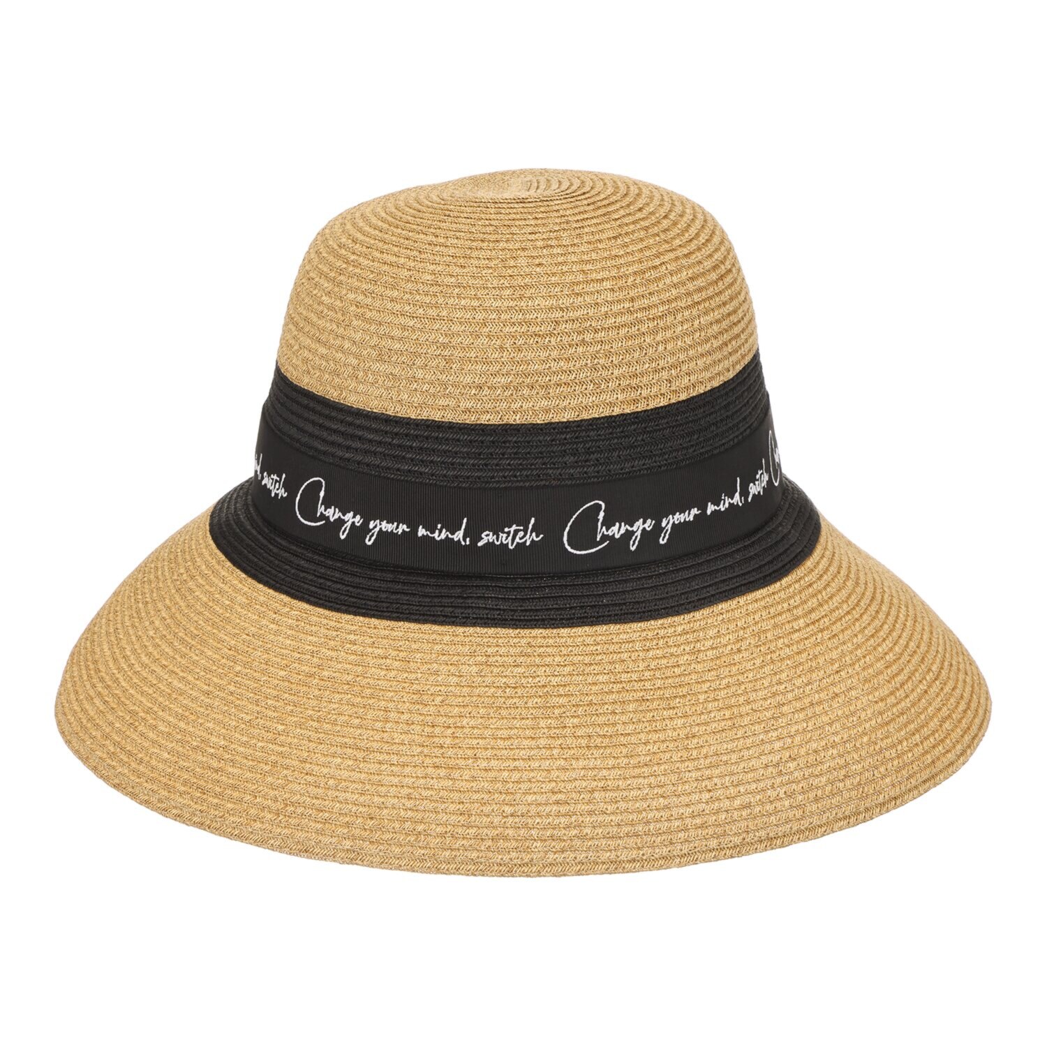 アウレリア 日本製 ＵＶカット ブレードメッセージ バイカラーキャペリン