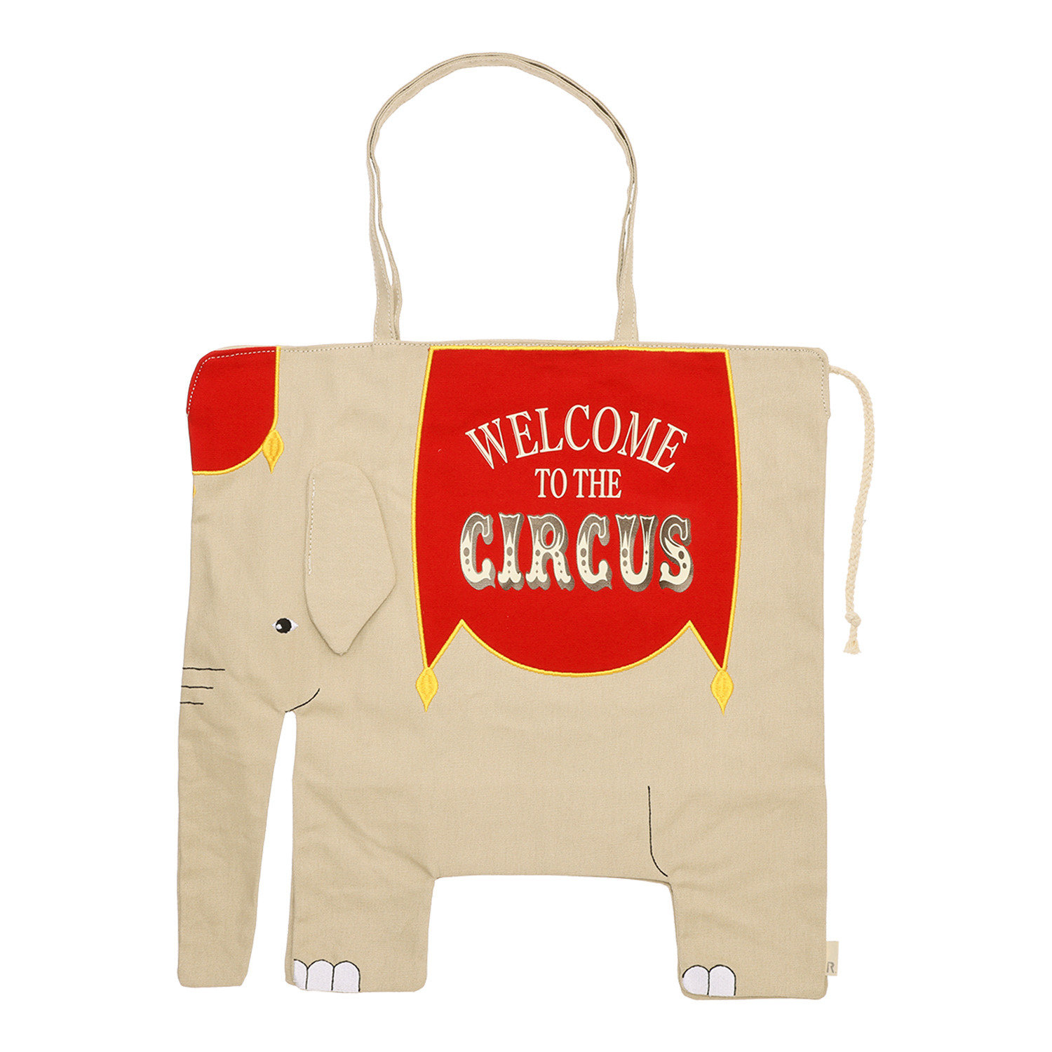 ルートート 大きな体に やさしい瞳 ゾウさんトートバッグ