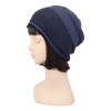 タイムクロス 日本製　超軽量 洗えるシルク混の ホールガーメント（Ｒ） おうちニット帽