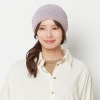 タイムクロス 日本製　超軽量 洗えるシルク混の ホールガーメント（Ｒ） おうちニット帽