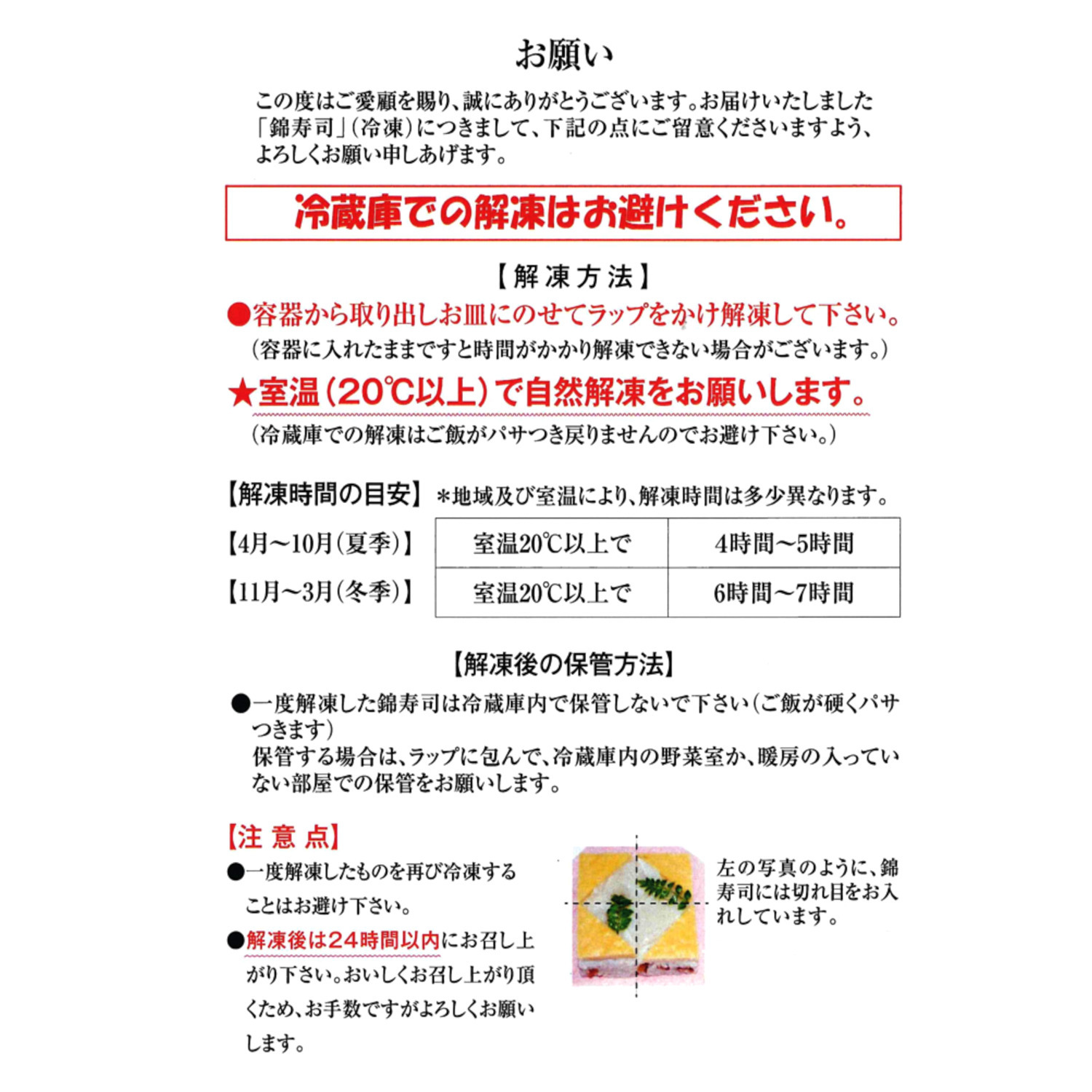 笹一 彩り鮮やか 錦寿司４種セット
