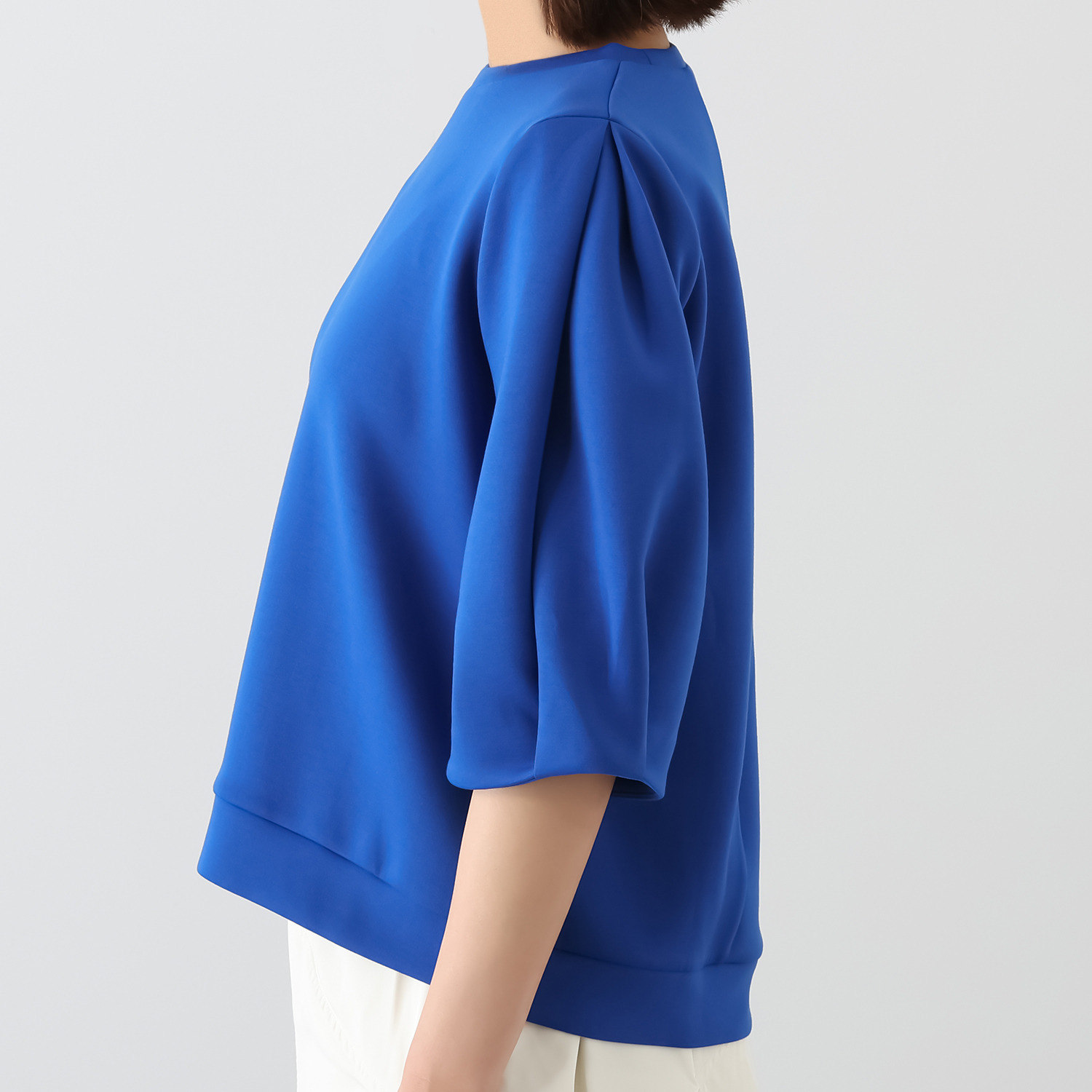 コモエリークローゼット 変形スリーブトップス