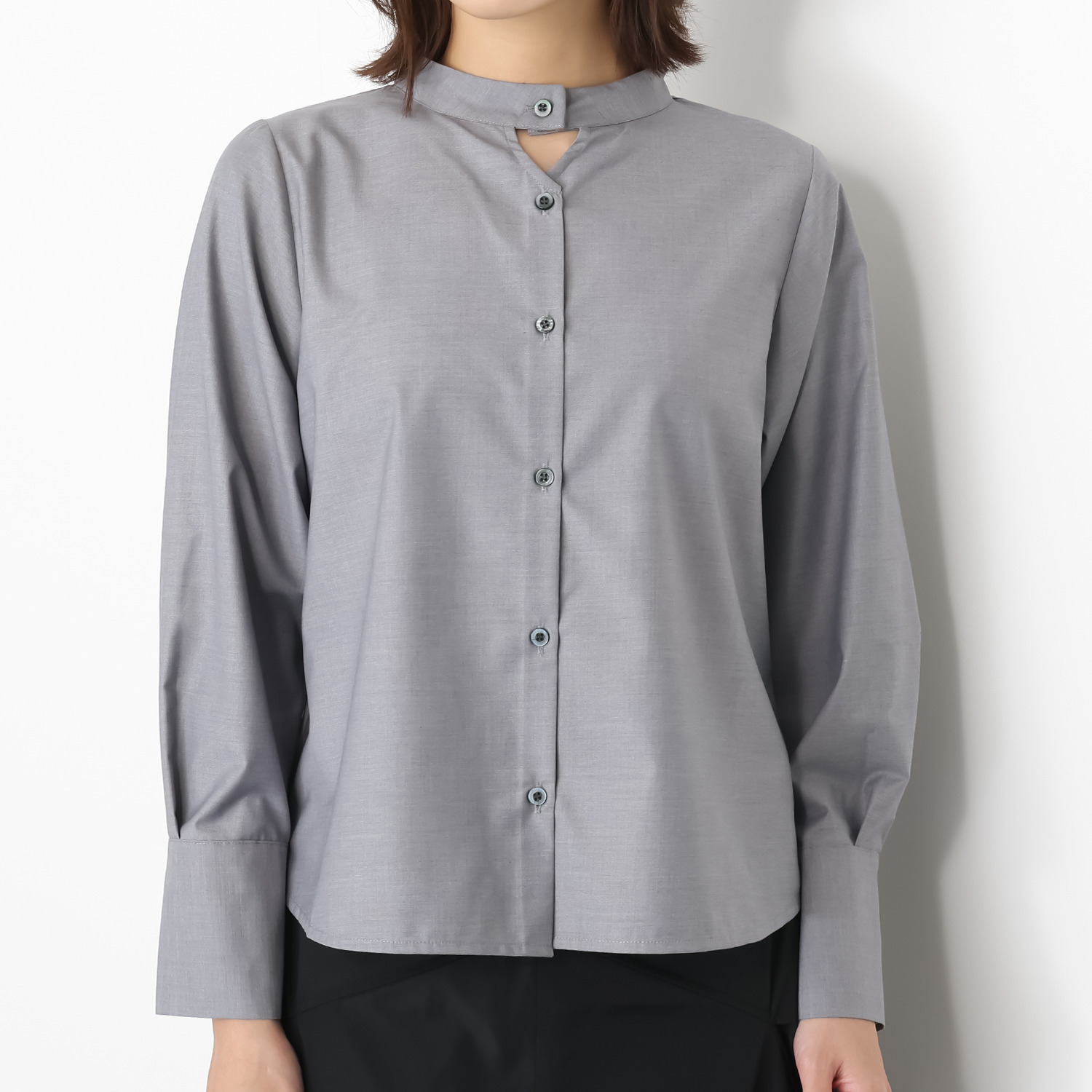 コモエリークローゼット ボウタイアクセント ブラウス