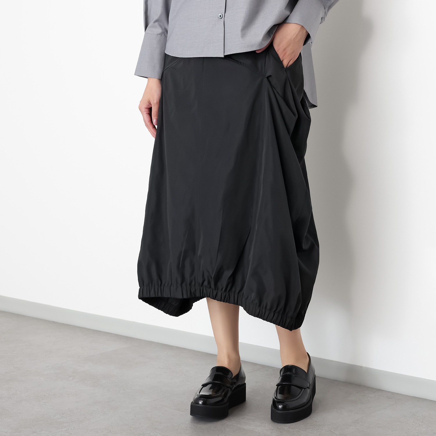 コモエリークローゼット シンメトリー タックスカート