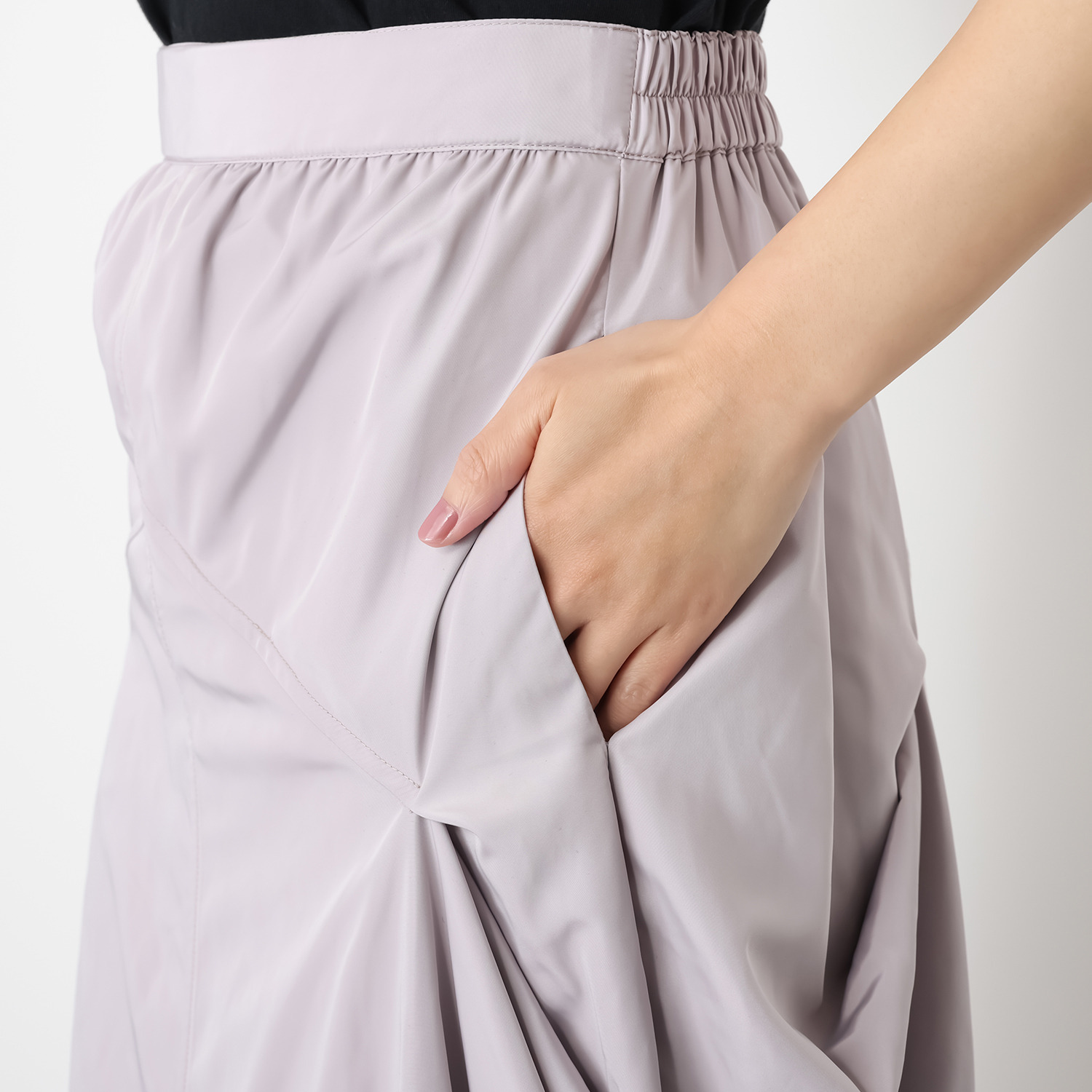 コモエリークローゼット シンメトリー タックスカート