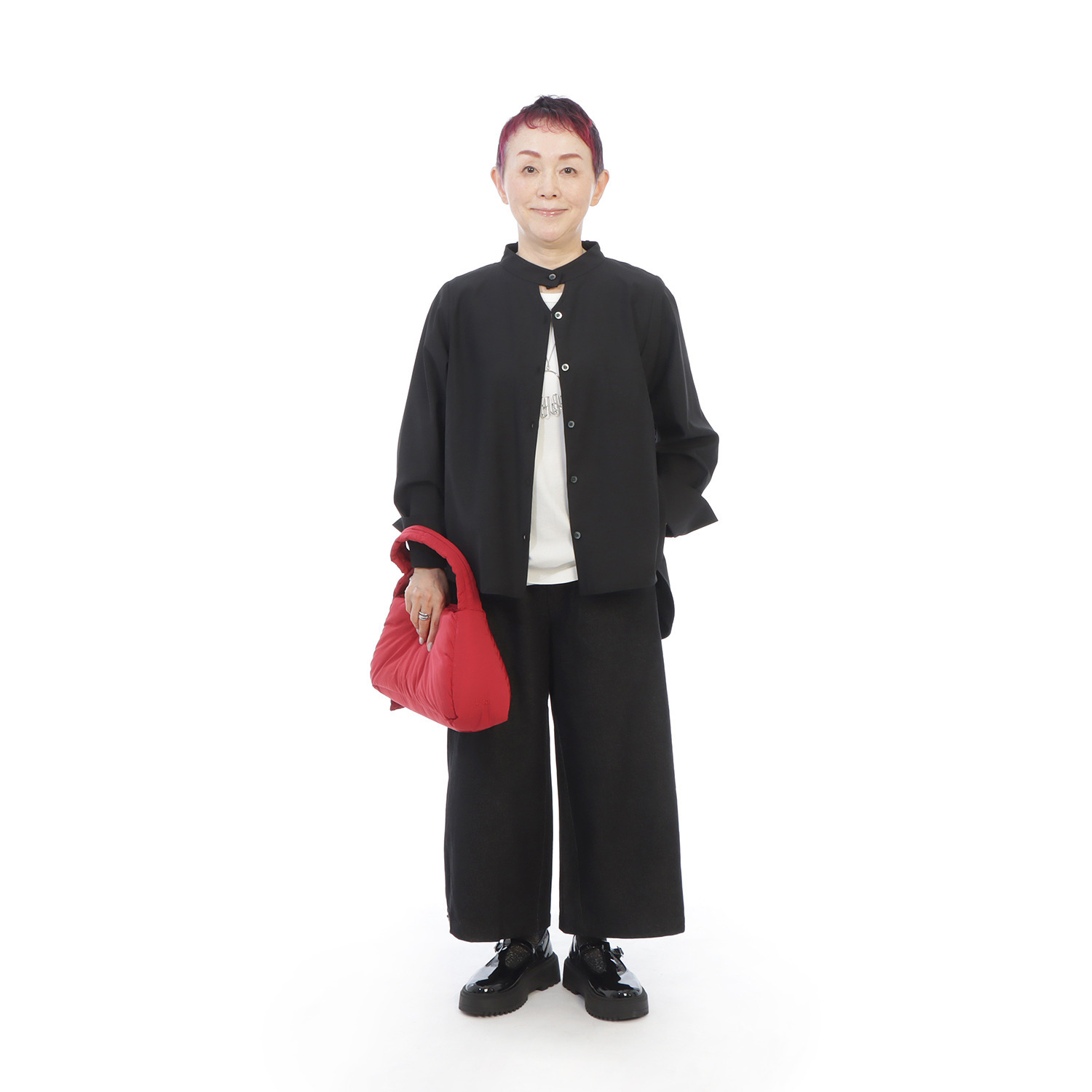 コモエリークローゼット ストレート＆コクーン デニムパンツ