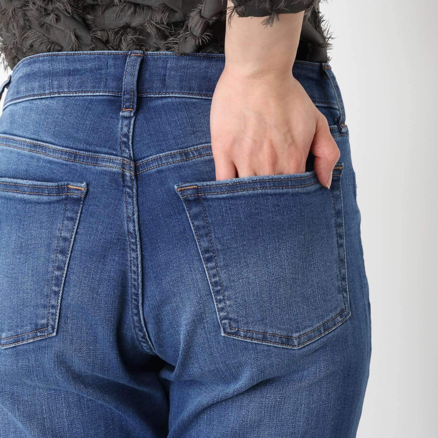 シュガーデプト コーンデニム（Ｒ） スーパーストレッチ アンクル丈ジーンズ